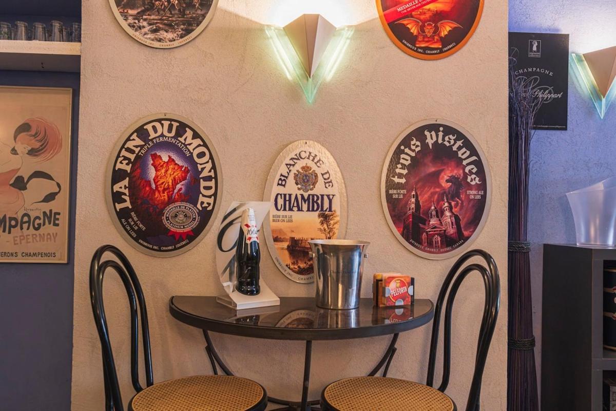 Вилла Bar A Bulles - Ancien Comptoir Transforme Реймс Экстерьер фото